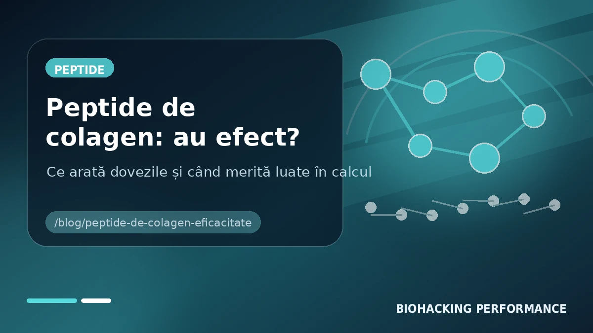 Peptide de colagen: au efect?