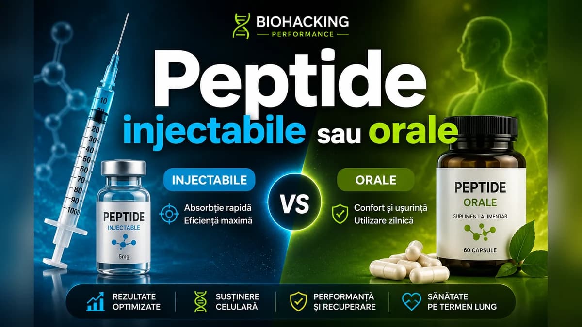 Peptide injectabile sau orale