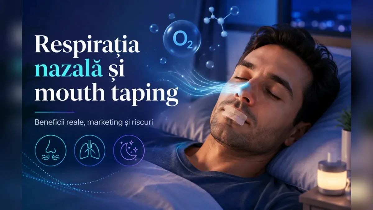 Respirația nazală și mouth taping