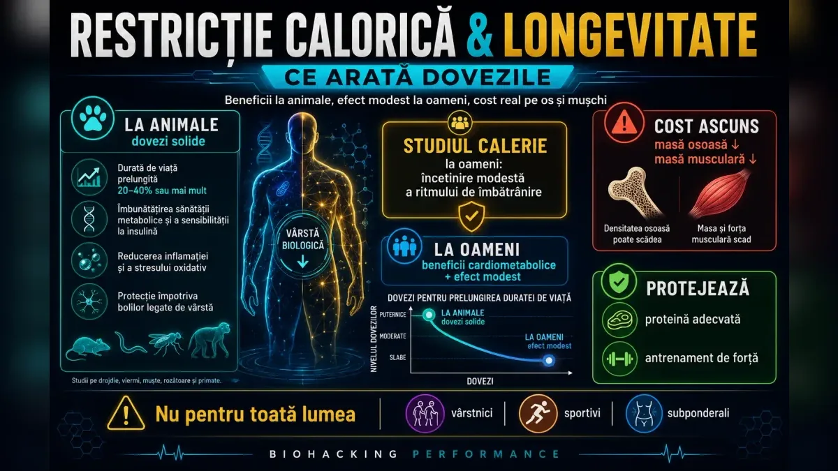 Restricție calorică, longevitate