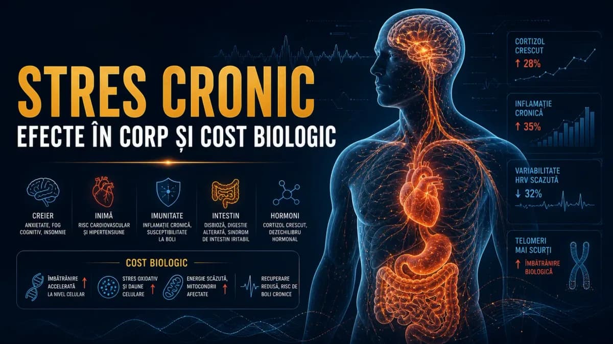 Stres cronic: costul biologic