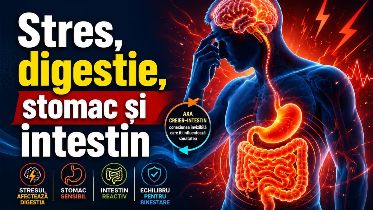 Cum afectează stresul digestia