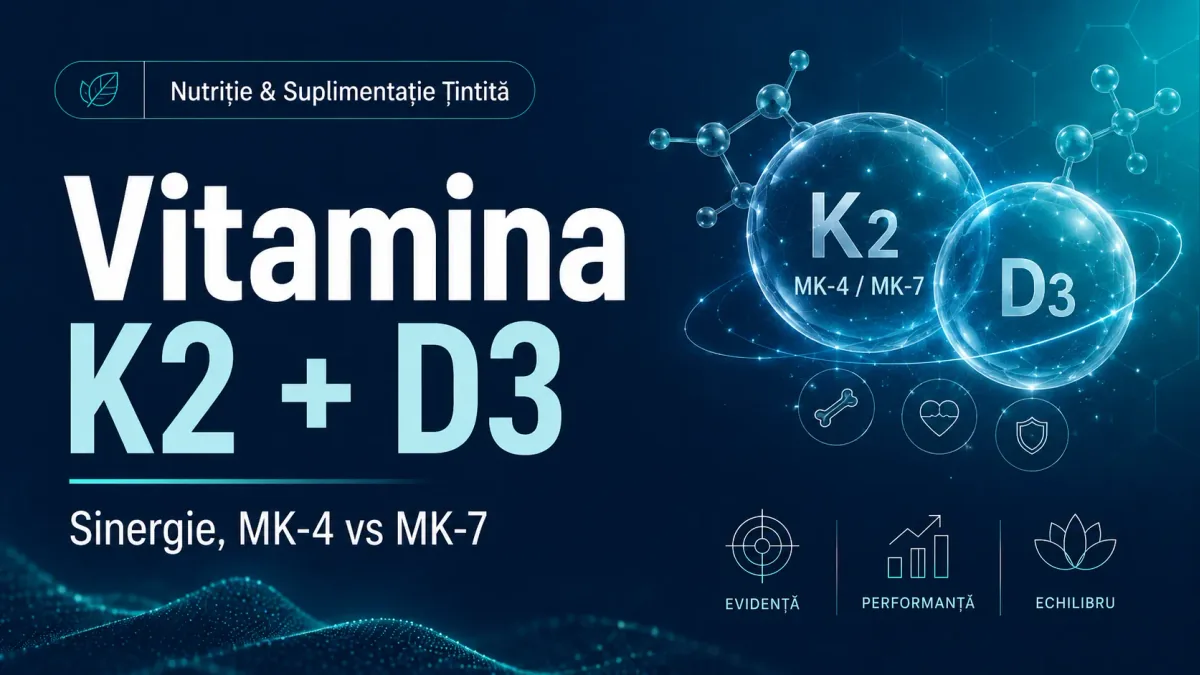 Vitamina K2: ce face și cum o iei