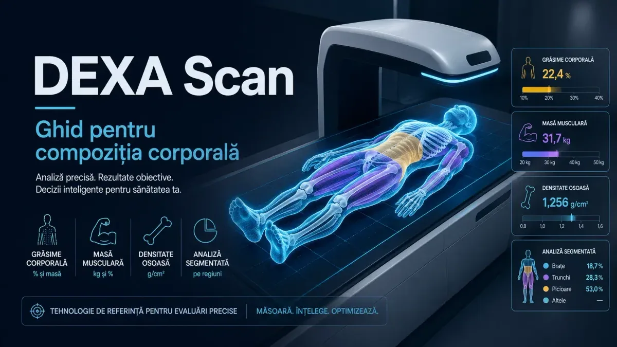 Bio Dexa DEXA scan: compoziție corporală | Biohacking Performance